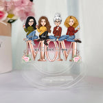 Mom We Love You - Personalized Acrylic Shaking Stand