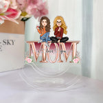 Mom We Love You - Personalized Acrylic Shaking Stand