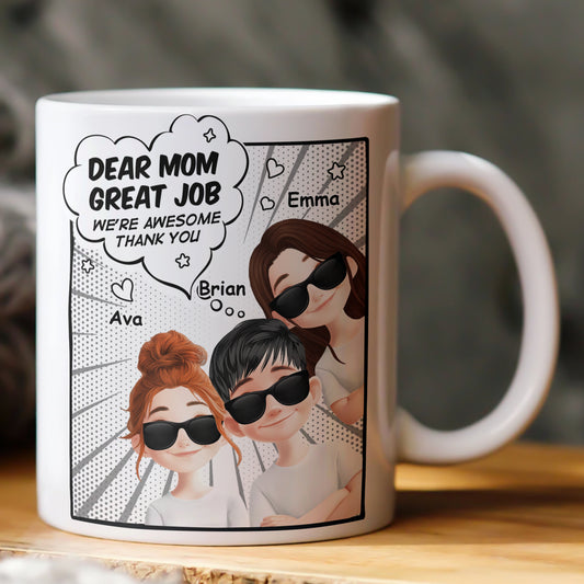 Mom, We Are Awesome - Personalized Mug