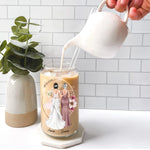 Mom Wedding Gift As I Step Into This New Chapter - Personalized Clear Glass Cup