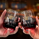 Mom You Were Right About A Lot - Personalized Stemless Wine Glass