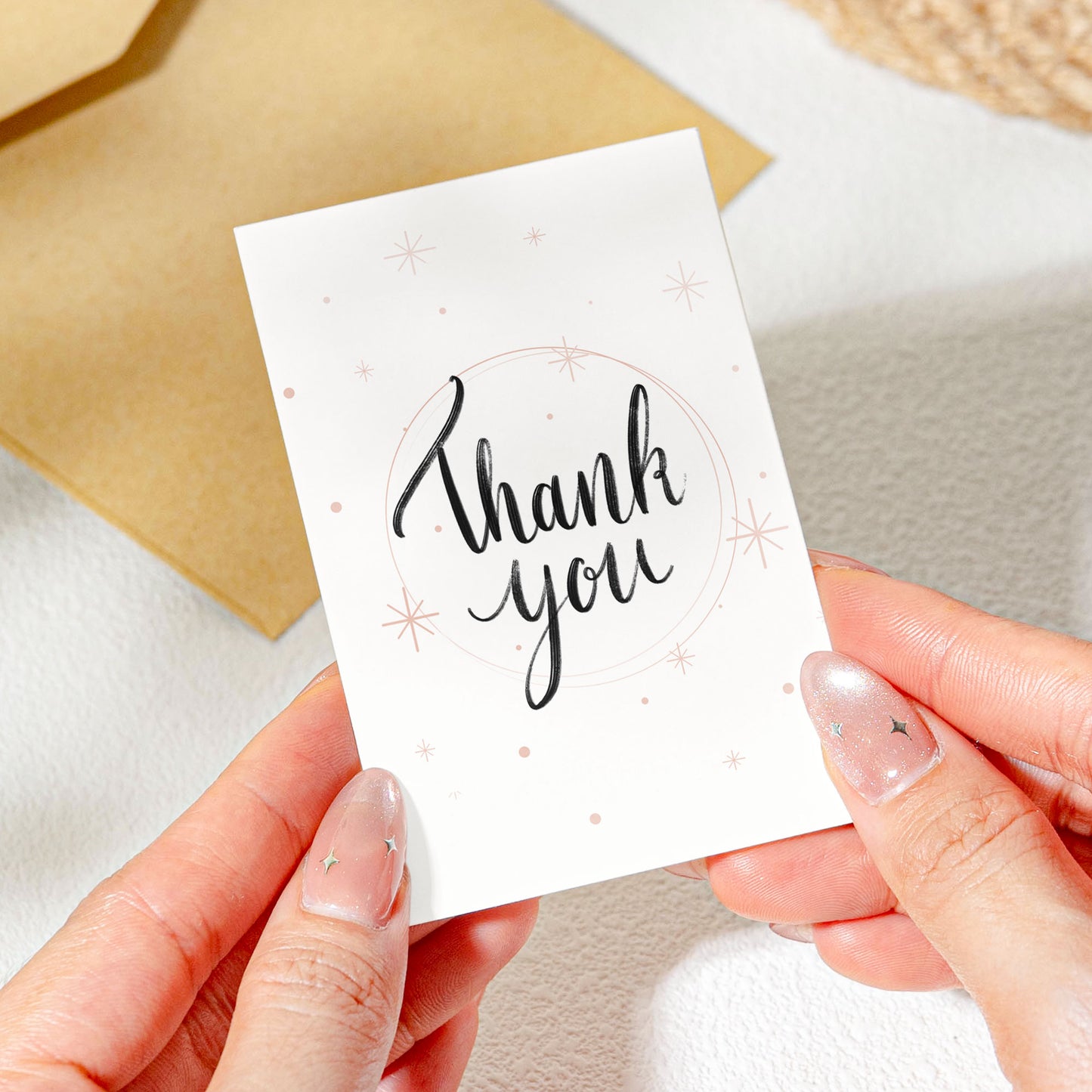 Mom, Children Sitting On The Moon - Personalized Suncatcher With Card