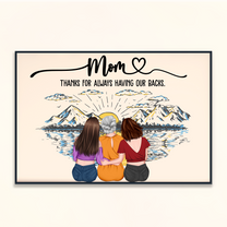 Mom, Forever Your Babies We Will Be - Personalized Poster