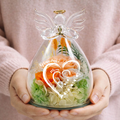 Mom-Grandma-Hearts-Custom-Kids'-Names-Personalized-Flower-In-Glass-Angel-Figurines-6