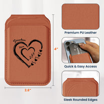 Mom,-Grandma's-Sweethearts-Personalized-Wallet-Compatible-With-Magsafe-6