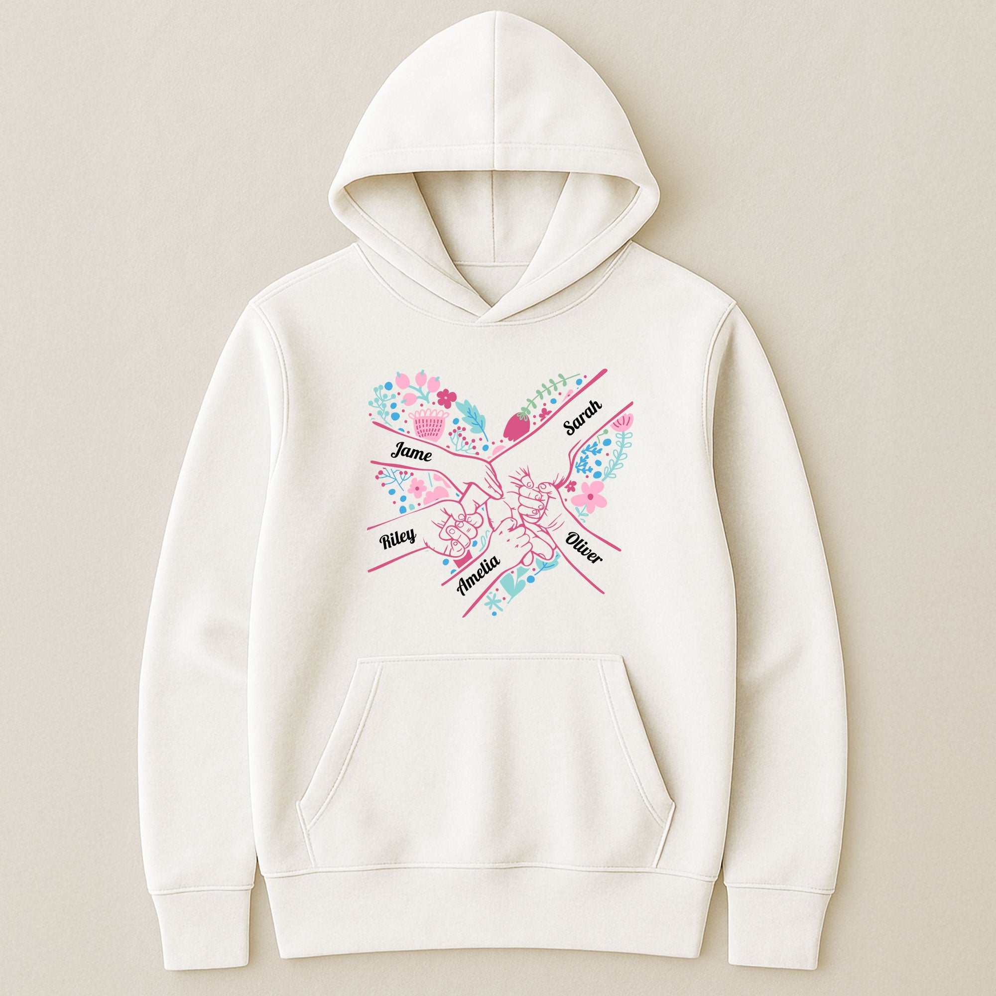 Mom-Holding-Hands-Floral-Shirt-Gift-For-Mom-Wife-Grandma-Personalized-Shirt-5