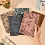 Mom's Favorite Recipes Book - Personalized Leather Journal