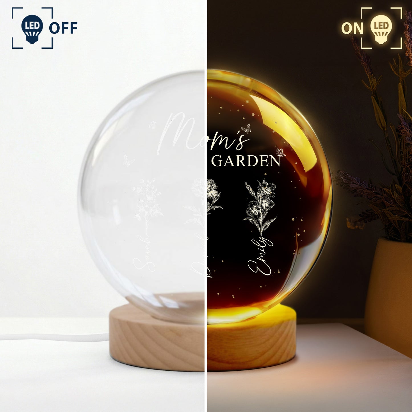 Mom's-Garden,-Grandma's-Garden-With-Kids'-Birth-Flowers-Personalized-Night-Light-3