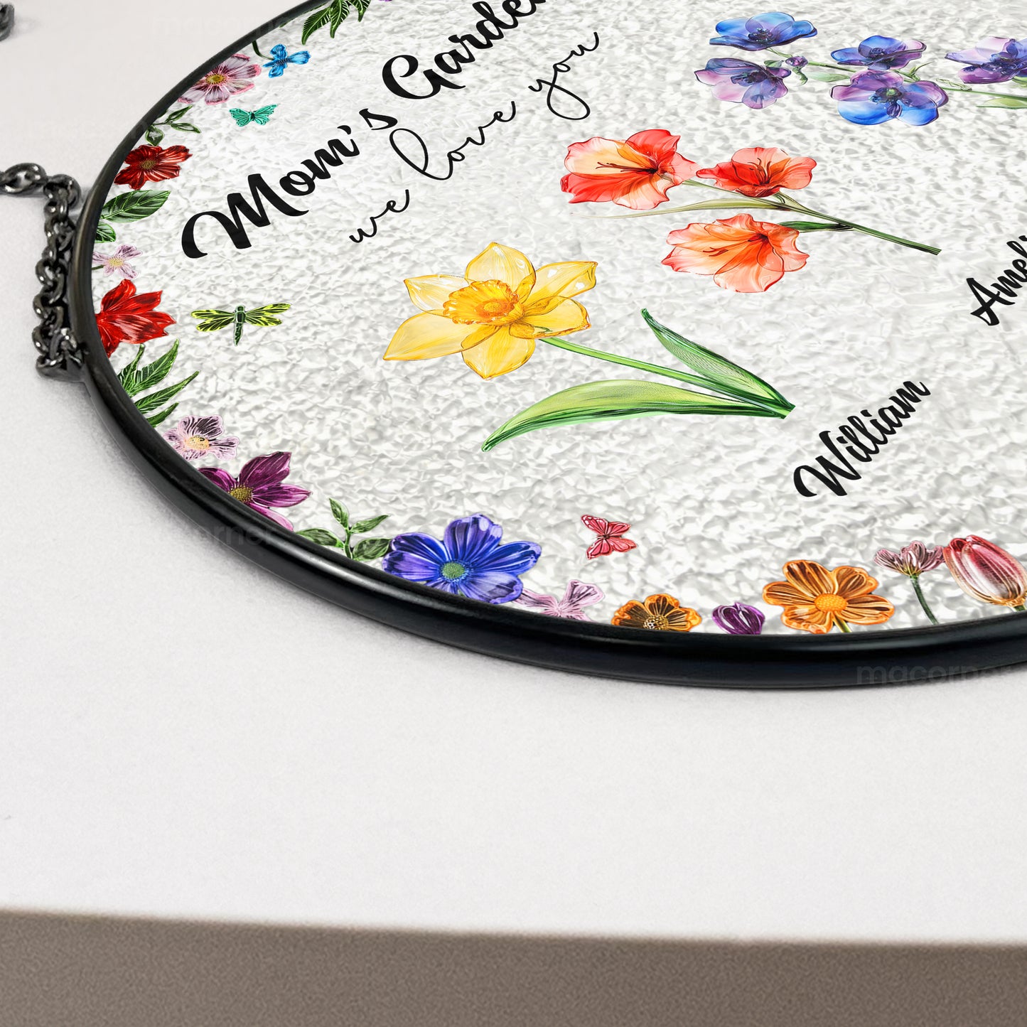 Mom's-Garden-We-Love-You-Custom-Birth-Flowers-Personalized-Window-Hanging-Suncatcher-4