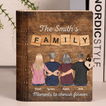 Moments To Cherish Forever - Personalized Wooden Book Box