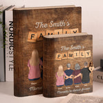 Moments To Cherish Forever - Personalized Wooden Book Box