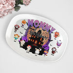 Mommy Of Little Monsters Halloween Gift - Personalized Platter