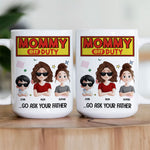 Mommy Off Duty - Personalized Mug