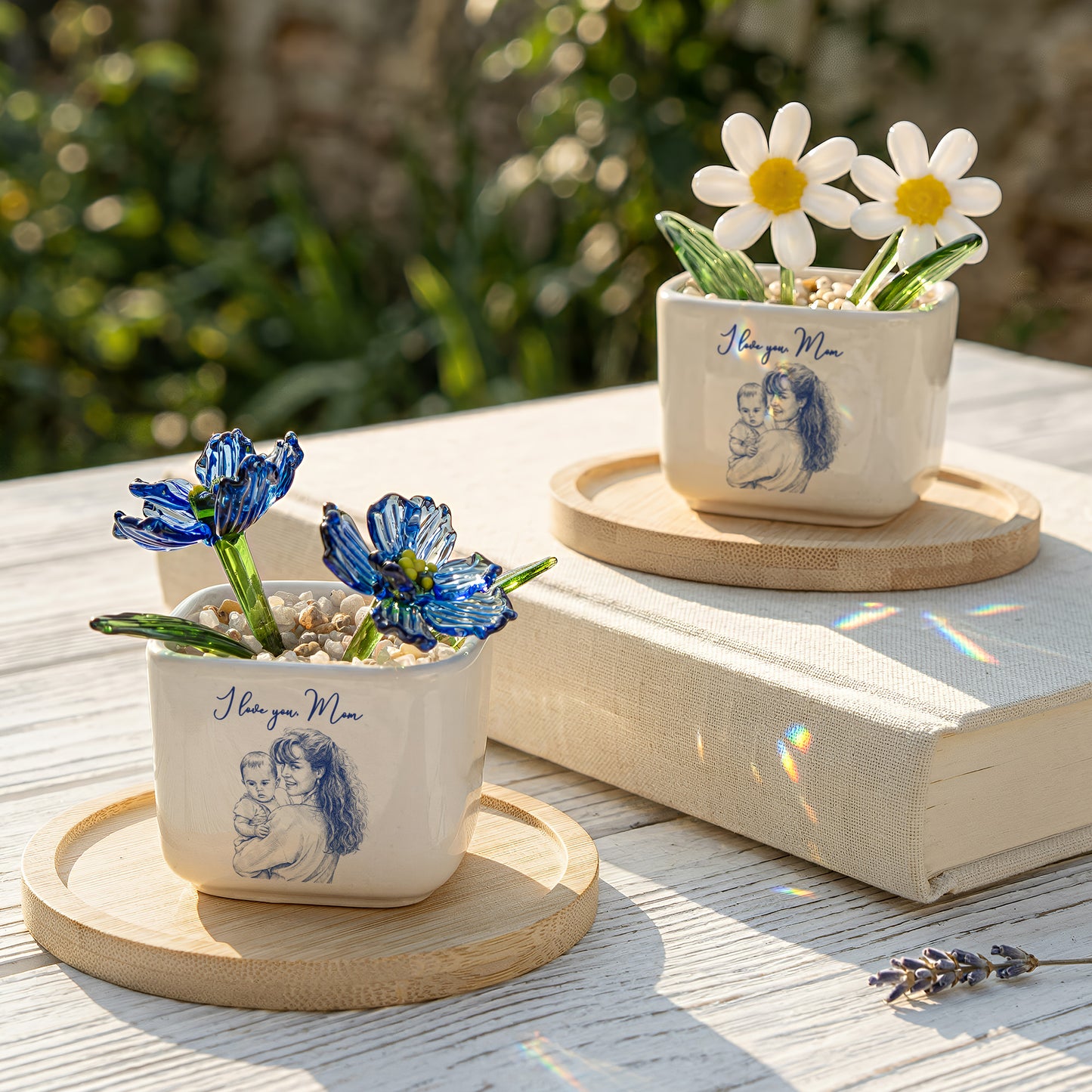 Mommy-&-Me-Gift-For-Mom-Wife-Grandma-Custom-Glass-Birth-Flower-Personalized-Plant-Pot-2