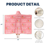 Mom's Favorite Child For Pet - Personalized Wearable Blanket Hoodie