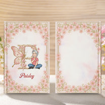 Monogram Letter Custom Name - Personalized Hardcover Journal