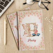Monogram Letter Custom Name - Personalized Hardcover Journal