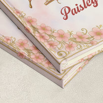 Monogram Letter Custom Name - Personalized Hardcover Journal