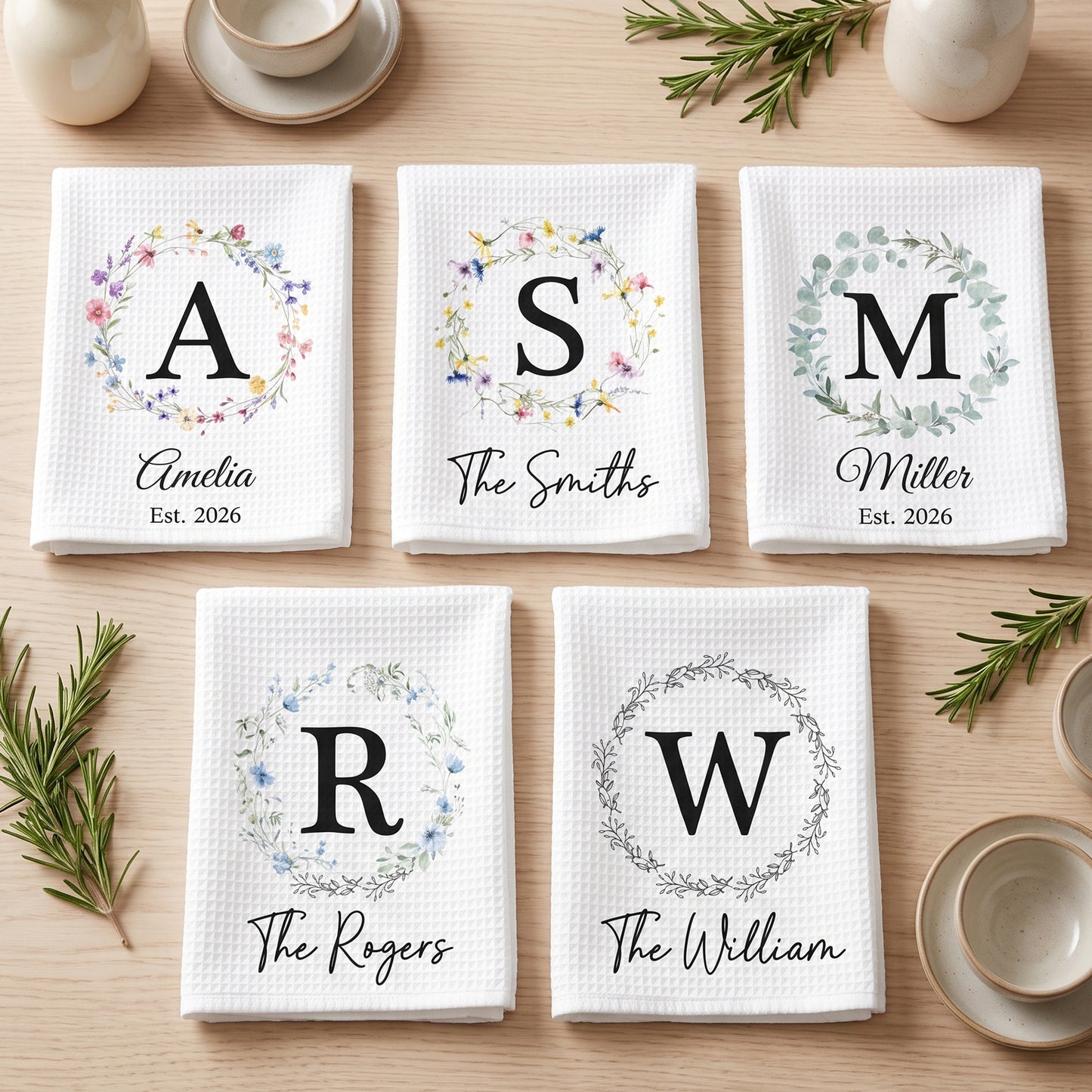 Monogram-Initial,-Custom--Family-Name,-Housewarming-Gift--Personalized-Kitchen-Towel1