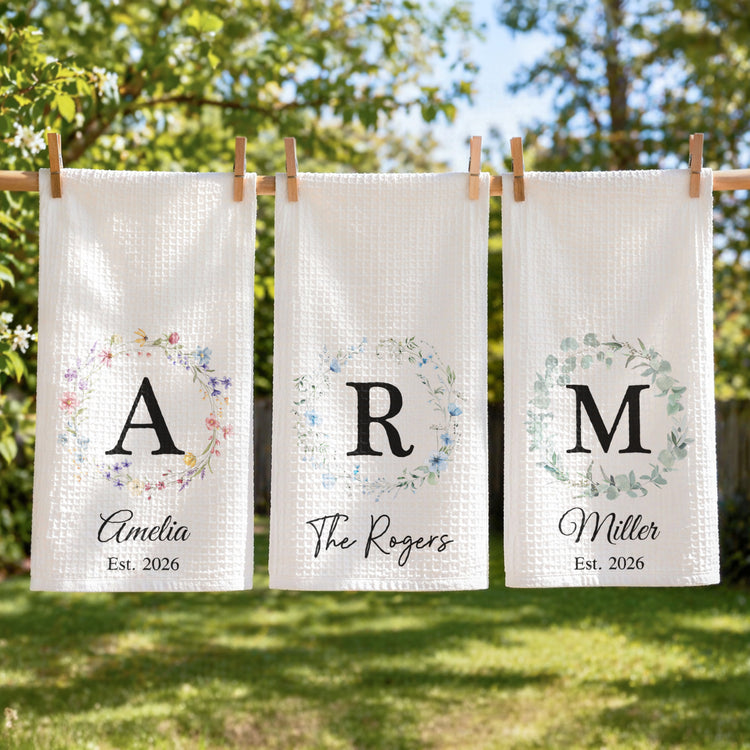 Monogram-Initial,-Custom--Family-Name,-Housewarming-Gift--Personalized-Kitchen-Towel3