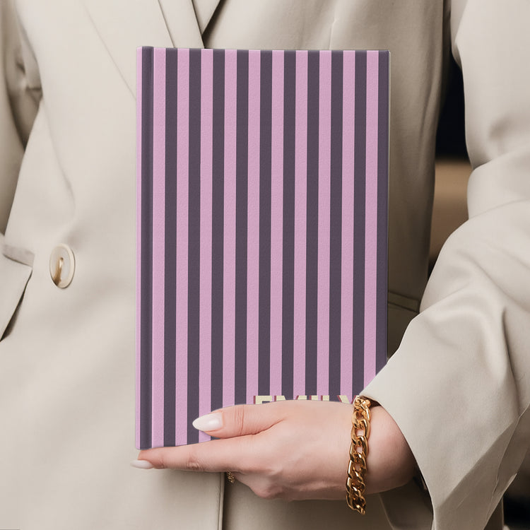 Monogram-Striped-Gratitude-Or-Company-Gift,-Wedding-Bridal-Party-Gift-Personalized-Journal-7