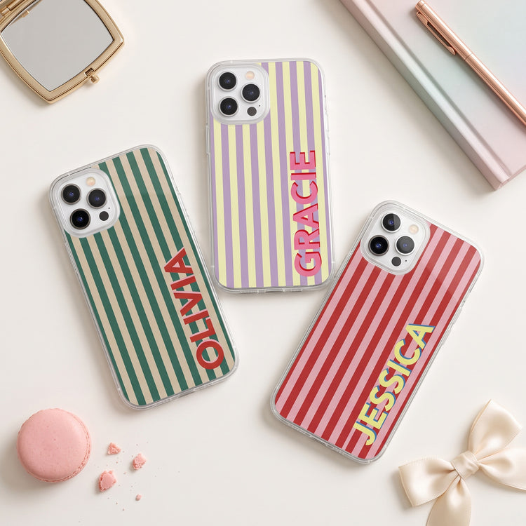 Monogram-Striped-Personalized-Phone-Case-1
