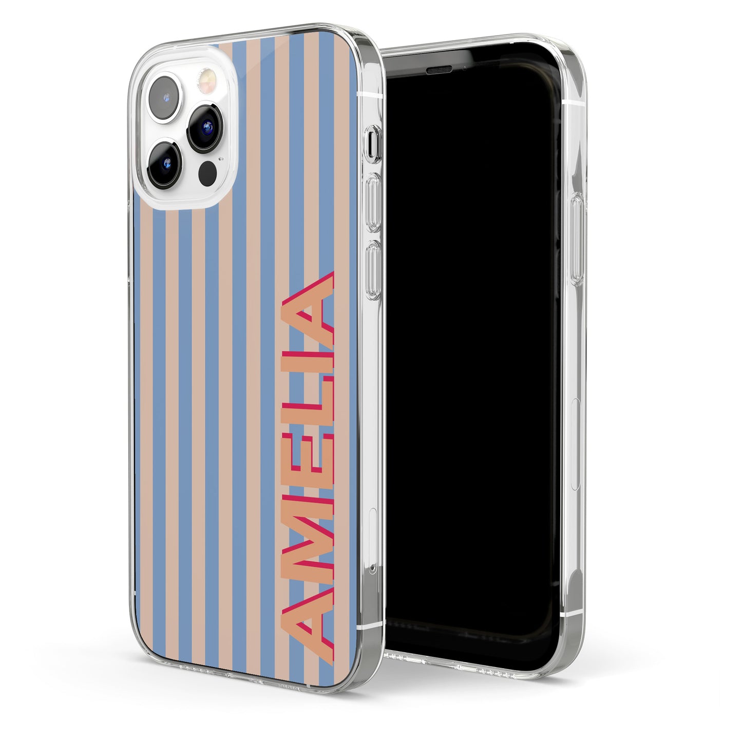 Monogram-Striped-Personalized-Phone-Case-4