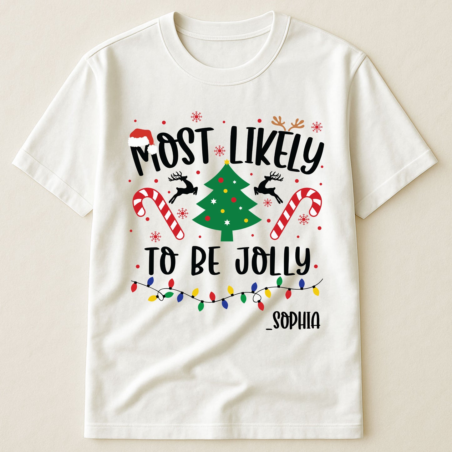 Most Likely To Christmas - Personalized Shirt