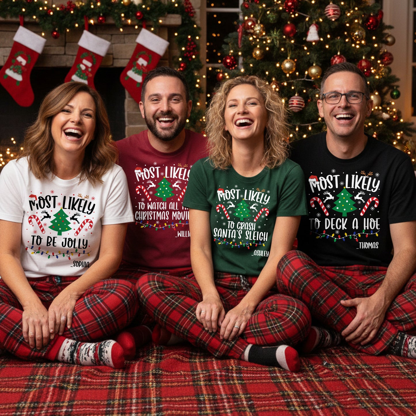 Most Likely To Christmas - Personalized Shirt