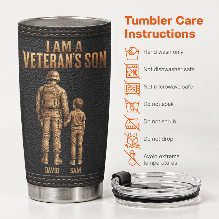 Most-People-Never-Meet-Their-Heroes,-I-Was-Raised-By-Mine-Personalized-Tumbler-5