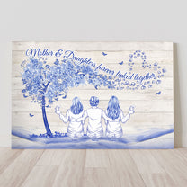 Mother And Daughers Toile De Jouy - Personalized Poster/Canvas