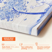 Mother And Daughers Toile De Jouy - Personalized Poster/Canvas