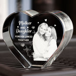 Mother And Daughter Forever Linked Together - Custom 2D Crystal Photo