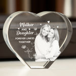 Mother And Daughter Forever Linked Together - Custom 2D Crystal Photo