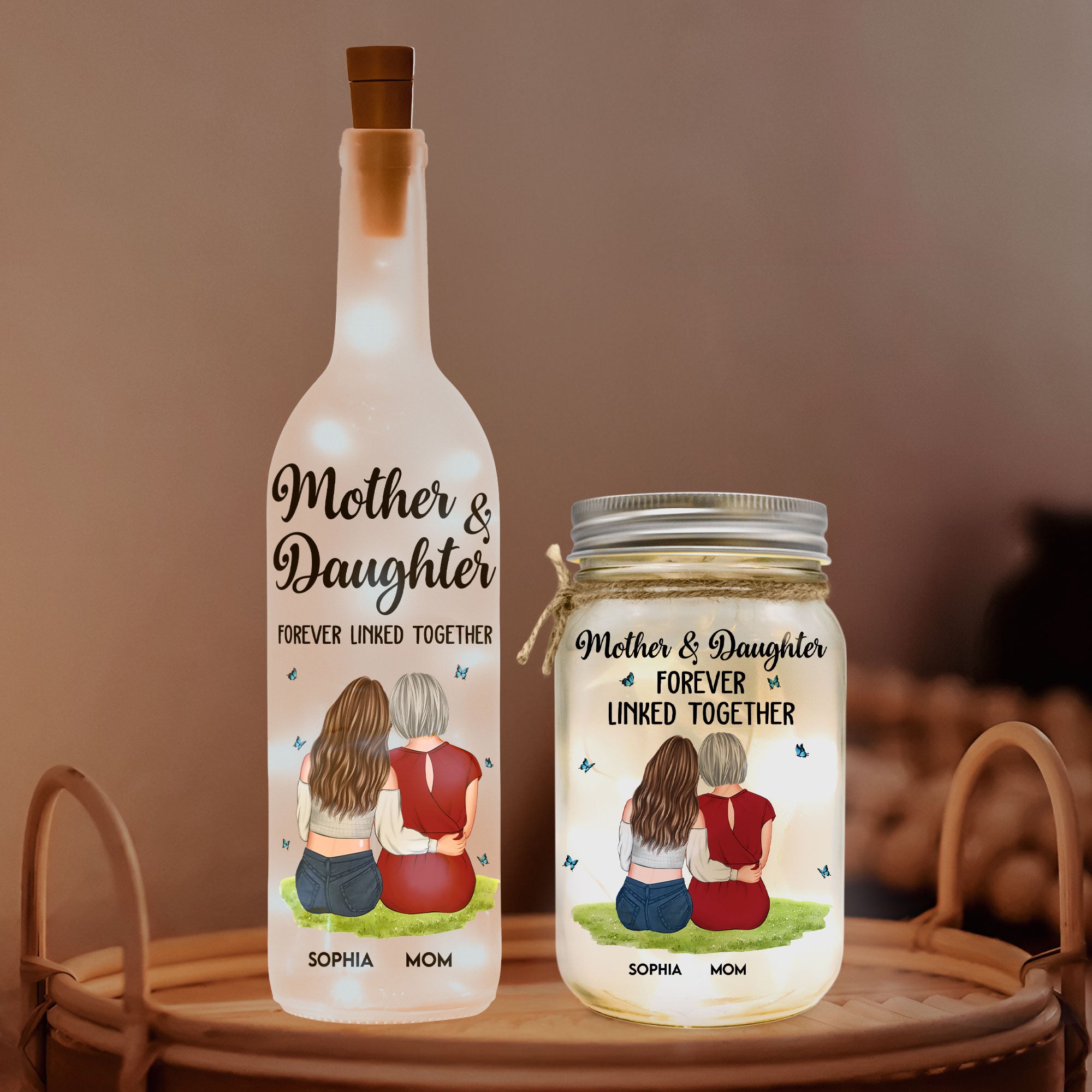 Mother And Daughter - Heartwarming Gift For Mother's Day - Custom Gift Set