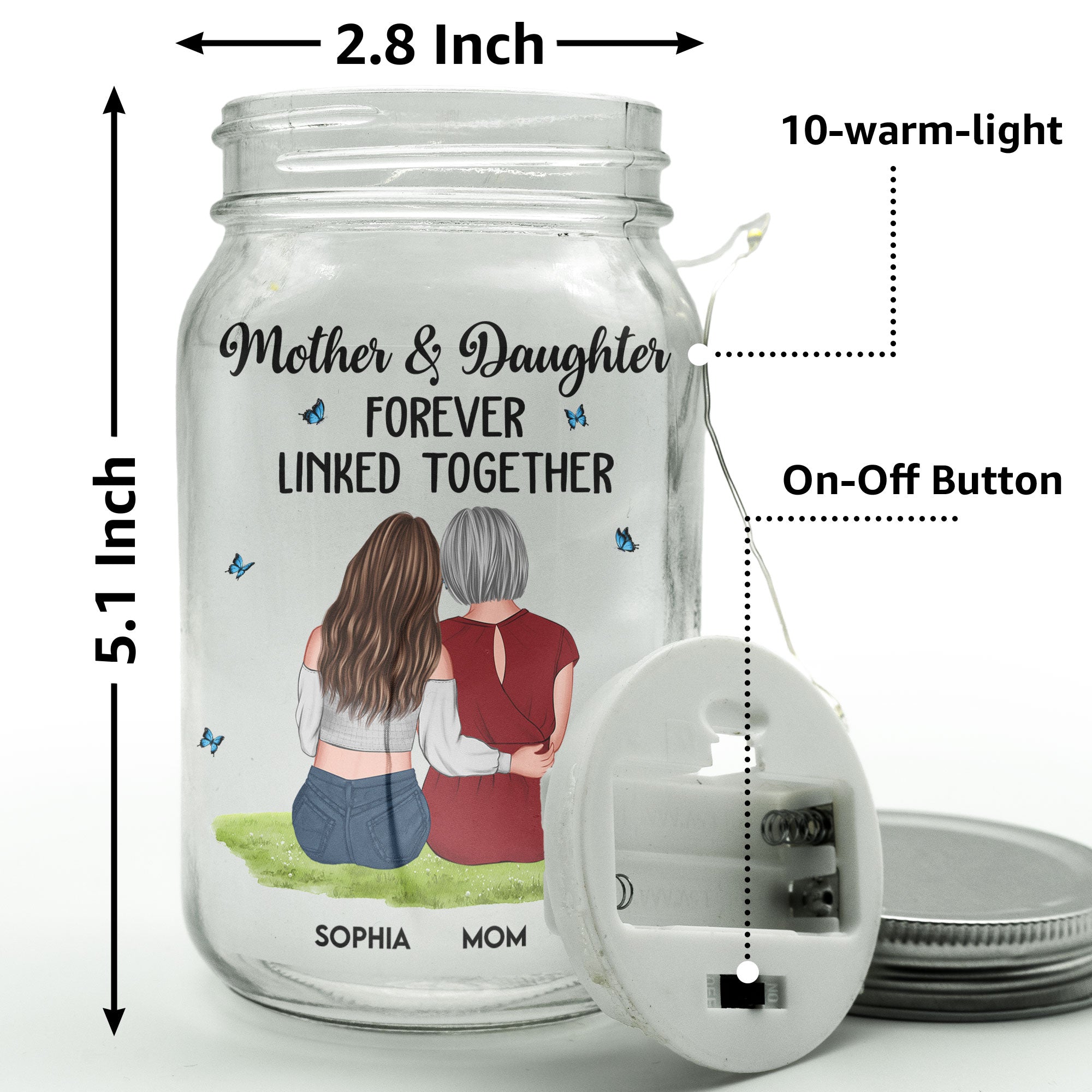 Mother And Daughter - Heartwarming Gift For Mother's Day - Custom Gift Set