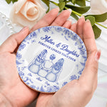 Mother And Daughters Forever Linked Together - Personalized Jewelry Dish