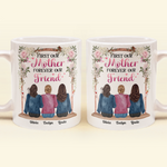 Mother And Daughters Forever - Personalized Mug