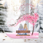 Mother Daughters Forever Linked Together - Personalized Acrylic Plaque