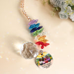Mother Daughters Forever Linked Together - Personalized Ball Prism Suncatcher