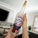 Mother & Children - Linked Together - Personalized Bottle Lamp