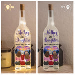 Mother & Daughter - Linked Together - Personalized Bottle Lamp