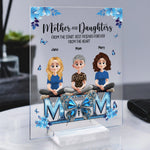 Mother & Daughters BFF Forever Gifts For Mom New Version - Personalized Acrylic Plaque