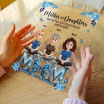 Mother & Daughters BFF Forever Gifts For Mom New Version - Personalized Acrylic Plaque