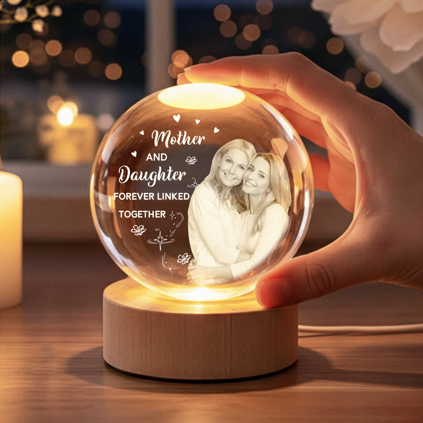 Mother-And-Daughter-Forever-Linked-Together-Personalized-Night-Light-3