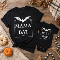 Mother-And-Daughter-Son-Matching-Outfits,-Baby-Halloween-Personalized-Shirt-2
