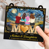 Mother-And-Daughters-Mothers-Day-Gift-For-Mom-Personalized-Window-Hanging-Suncatcher-4