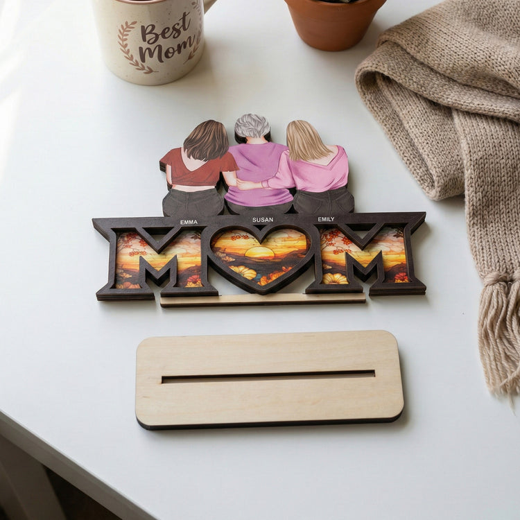 Mother-&-Children-Mothers-Day-Gift-For-Mom-Wife-Personalized-Wooden-Plaque-3