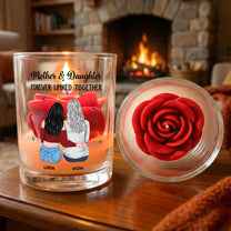 Mother-&-Daughter-Forever-Linked-Together-Personalized-Candle-5