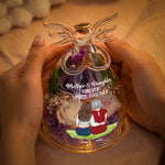 Mother-&-Daughter-Forever-Linked-Together-Personalized-Flower-In-Glass-Angel-Figurines-3